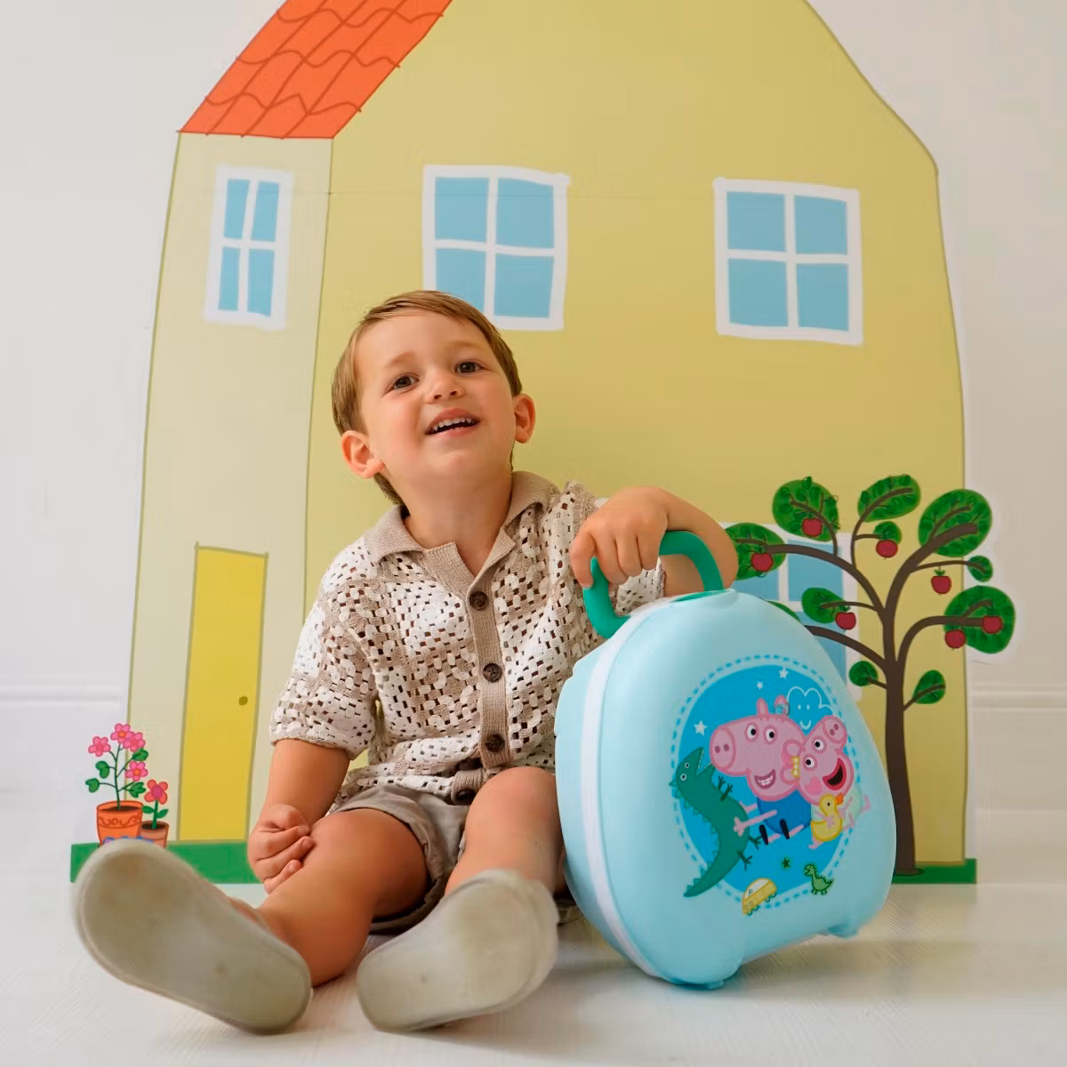 Sluta med blöja med My Carry Potty potta Greta Gris blå