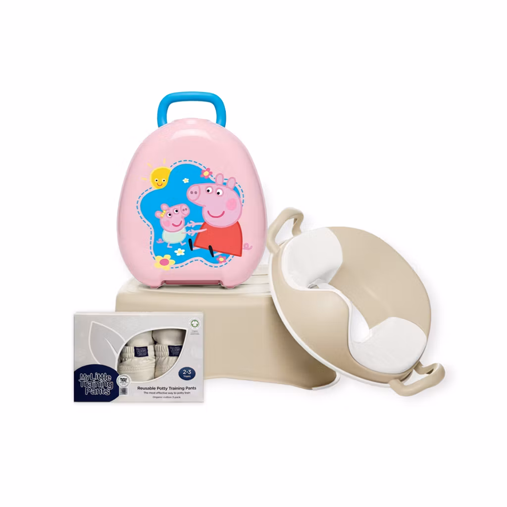 My Carry Potty Potta, Toalettsits, Pall & Potträningsbyxor - Potträning & Toalettset Greta Gris rosa