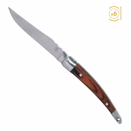 Laguiole Original Grillknivar, hål baktill, 6st, #40268532