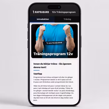 Håll igång - 12v program för träningsvana