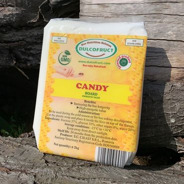 Foderdeg 2 kg 6st/Låda- Candy Board Energetic