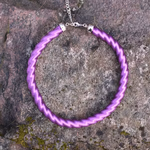 Purple silk Rope
