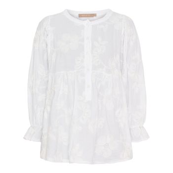 Blus med mönster