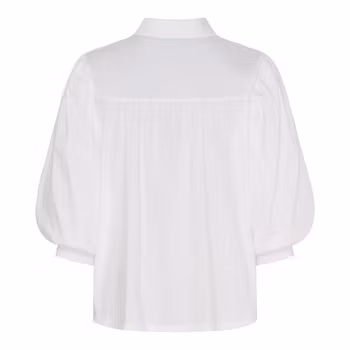 Blus med puffade ärmar