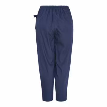 Byxa med drapering och knytdetalj