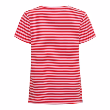 Randig t-shirt med tryck