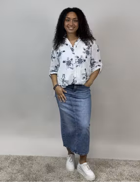 Jeanskjol