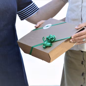 Presentlåda Förkläde