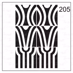 205 stencil