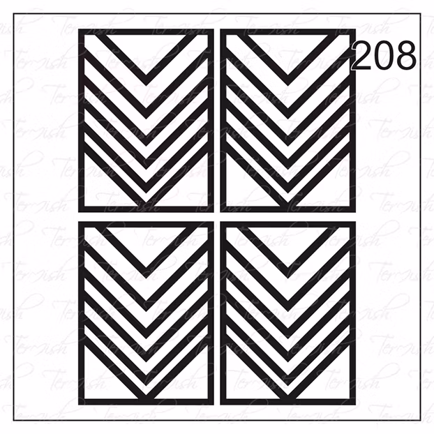 208 stencil