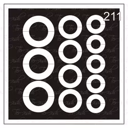 211 stencil