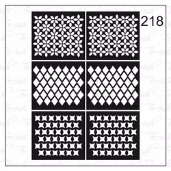 218 stencil