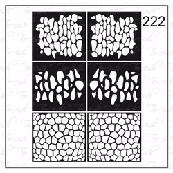 222 stencil