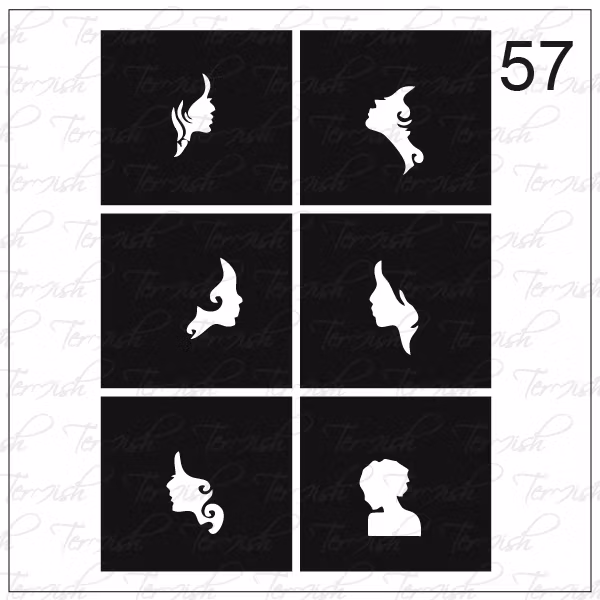 57 stencil