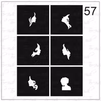 57 stencil