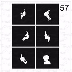 57 stencil