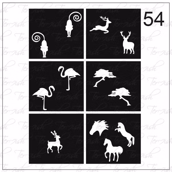 54 stencil