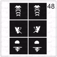 48 stencil