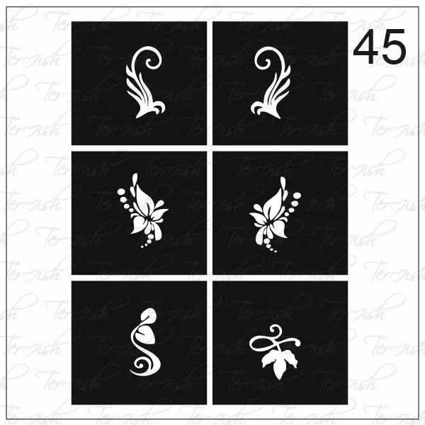 45 stencil