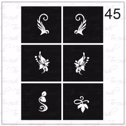 45 stencil