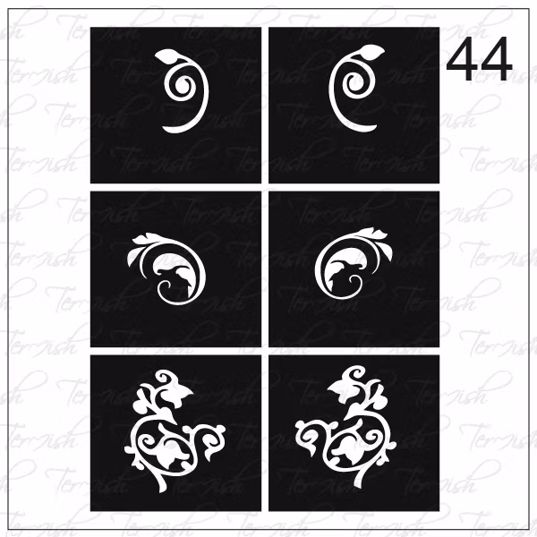 44 stencil