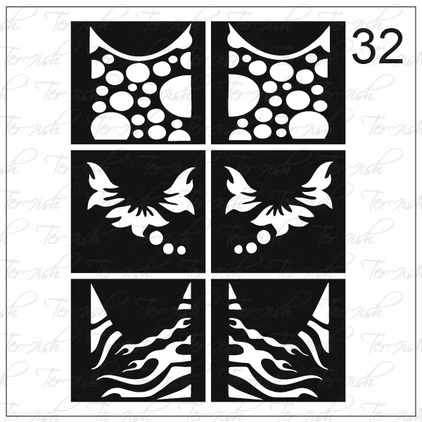 32 stencil