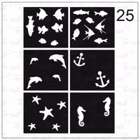25 stencil