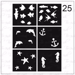 25 stencil