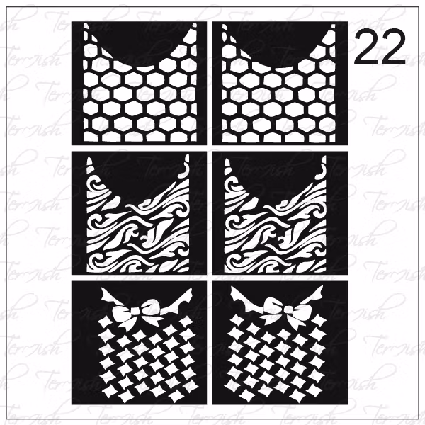 22 stencil