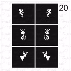 20 stencil