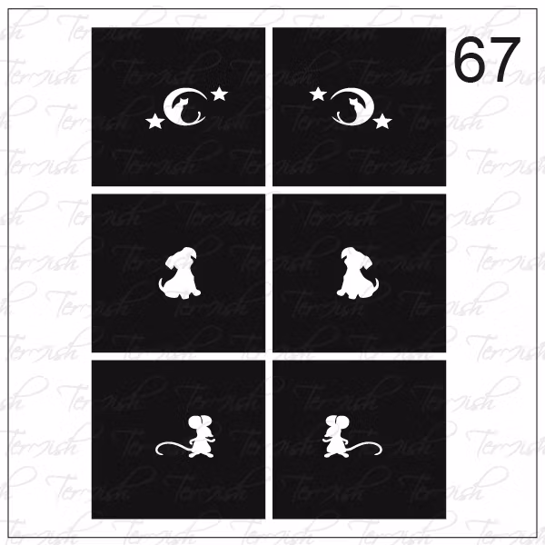 67 stencil