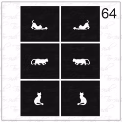 64 stencil