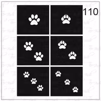110 stencil
