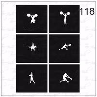 118 stencil