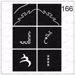 166 stencil