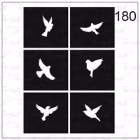 180 stencil
