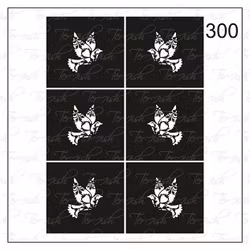 300 stencil
