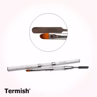 Vit pensel N6 med spatel (Diamant)