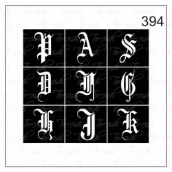 394 stencil