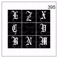 395 stencil