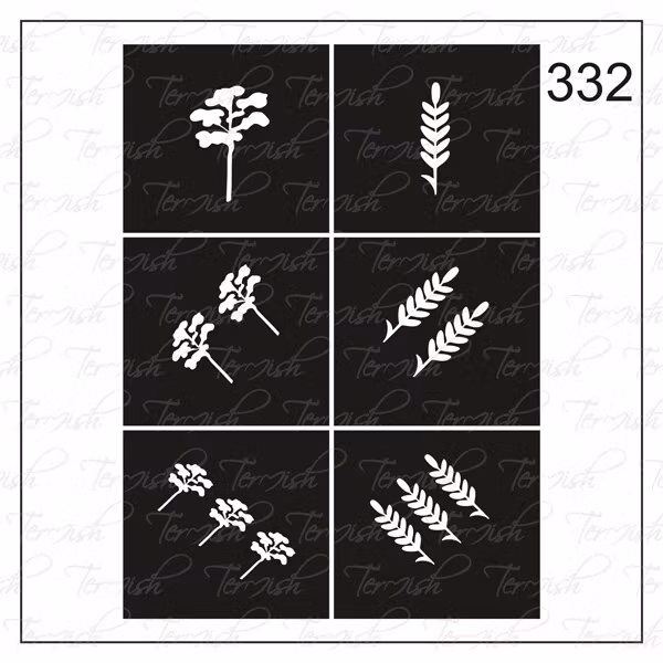 332 stencil