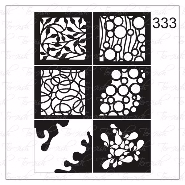 333 stencil