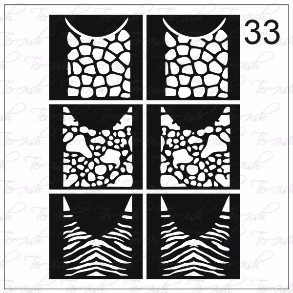 33 stencil
