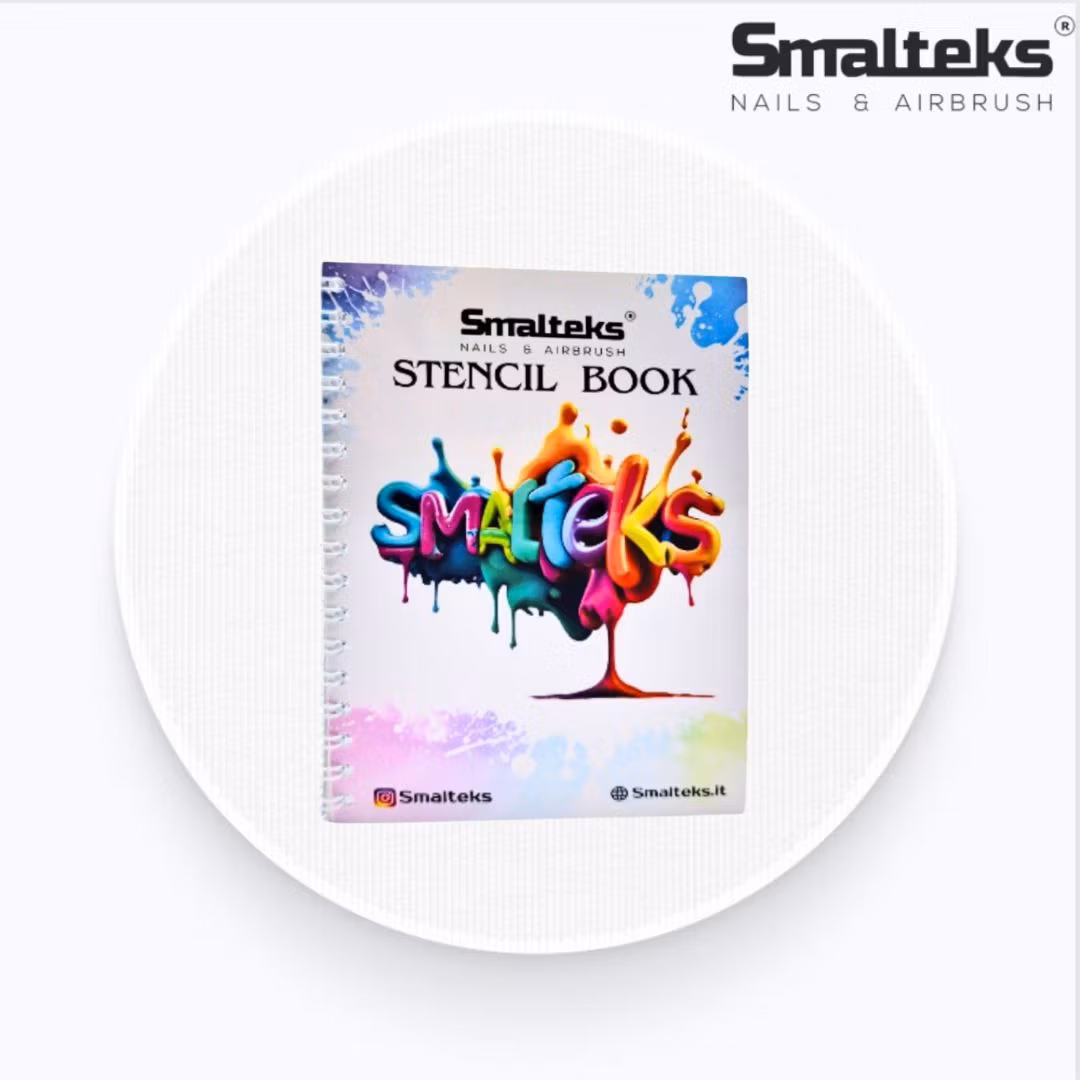Stencil bok Smalteks A6 liten