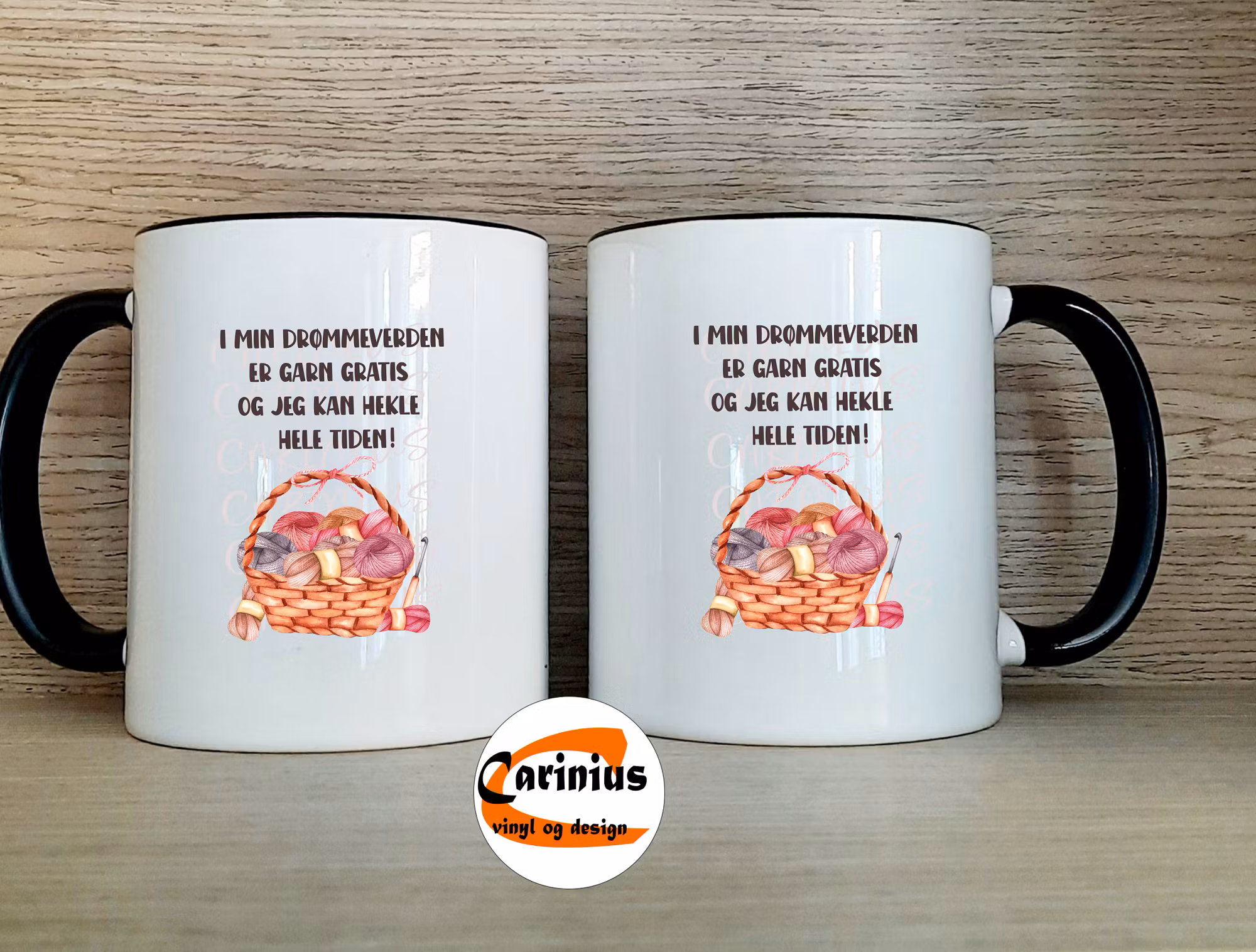 I min drømmeverden- heklekrus
