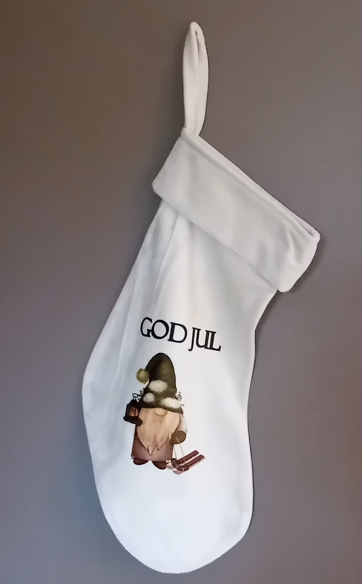 Unike julestrømper med ditt navn