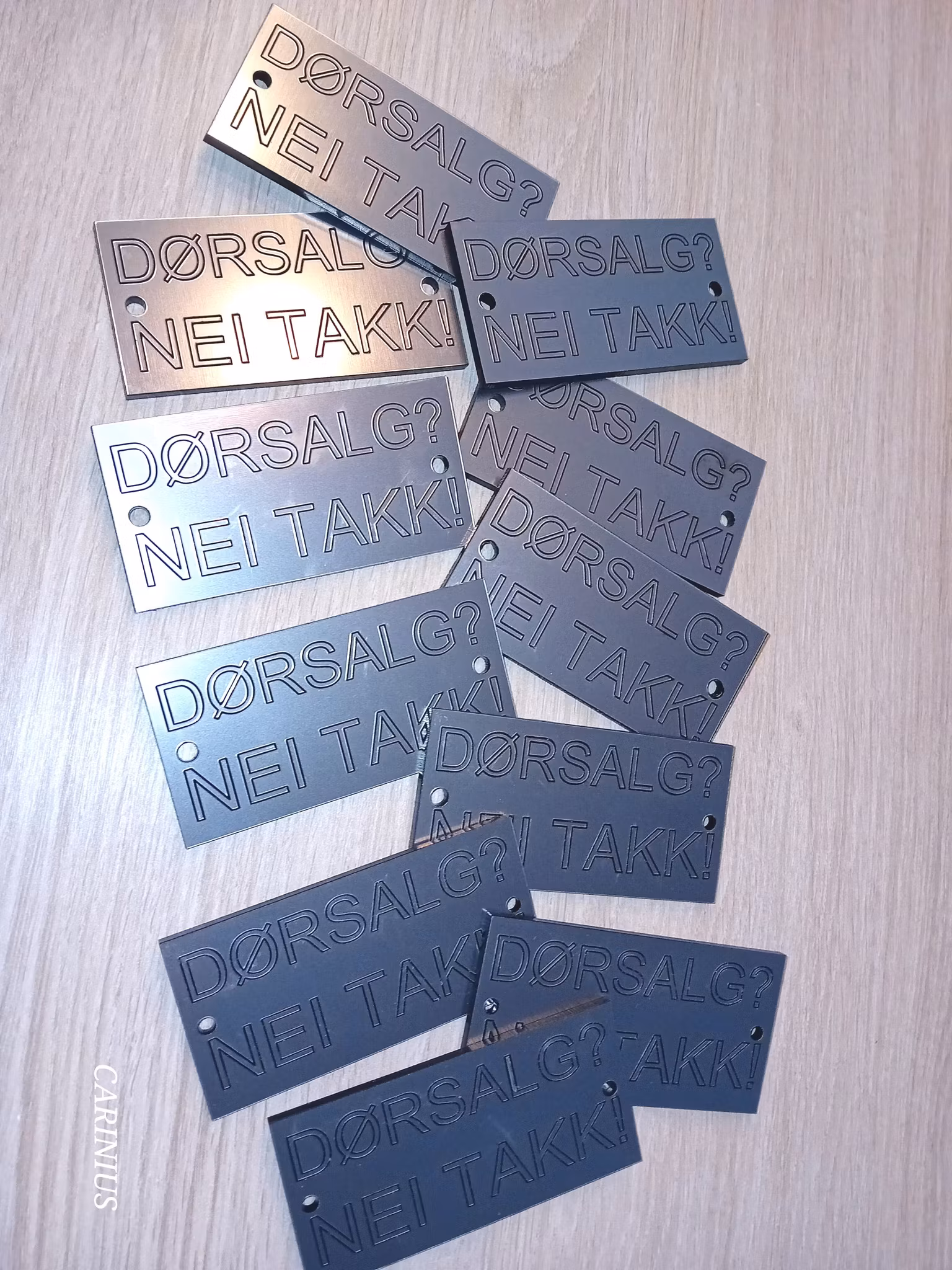 Dørsalg? Nei takk!