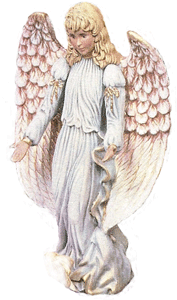 Ängel stående. K-2564,2565