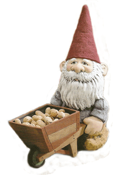 Gående tomte/gnome, G-3939