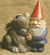 Tomte m. kanin B-1640
